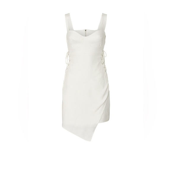 Nicholas Christina Side Tie Mini Dress Size 4 - Picture 5 of 10